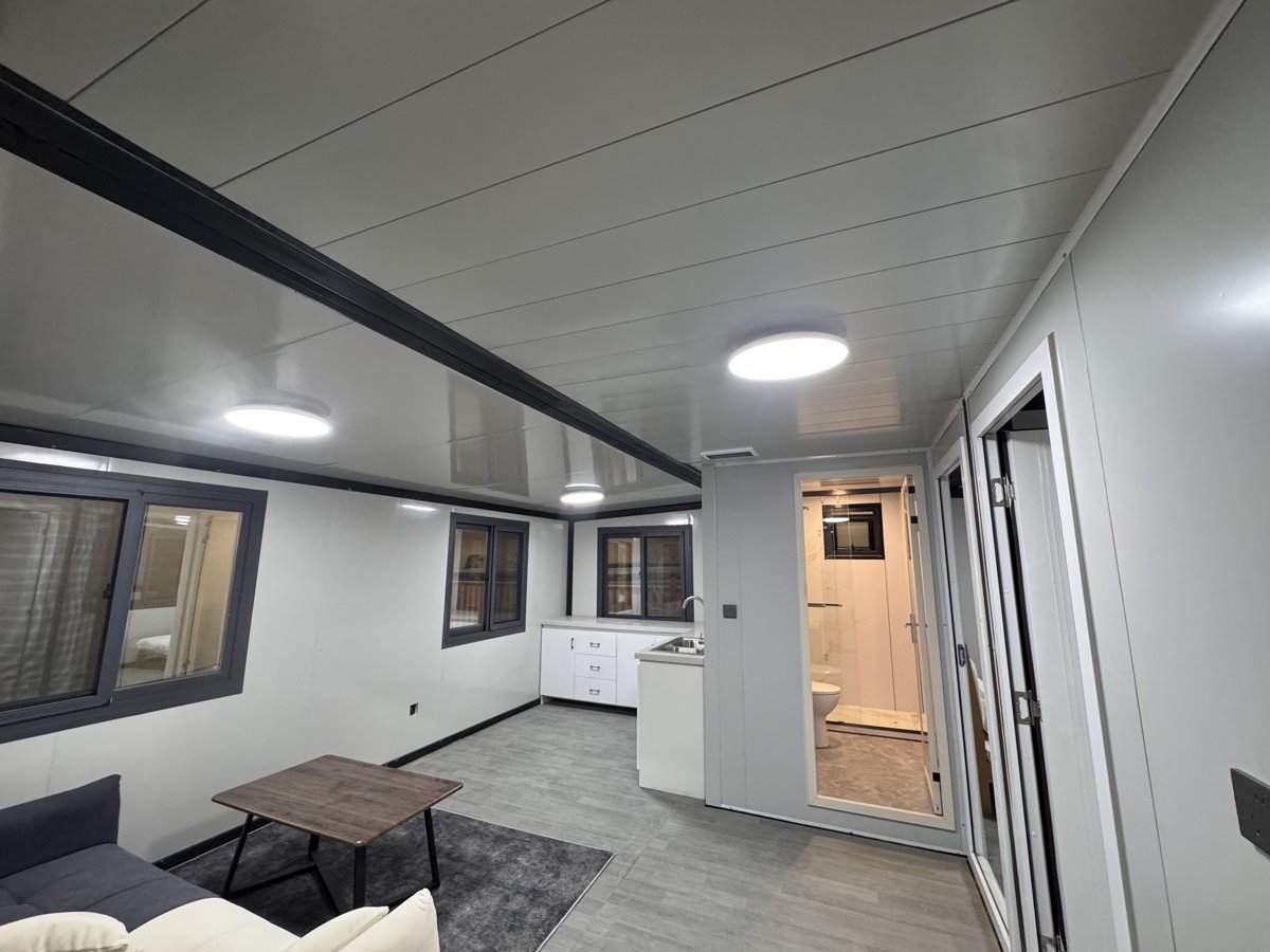 Casa de contêiner expansível modular pré-fabricada de 20 pés