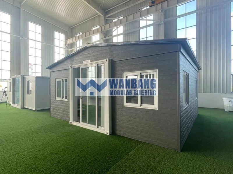 Casa de contêiner pré-fabricada expansível móvel de 40 pés