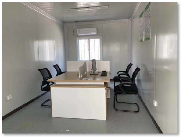 Flat-pack site office unit for construction and mining camps &mdash; Wanbang