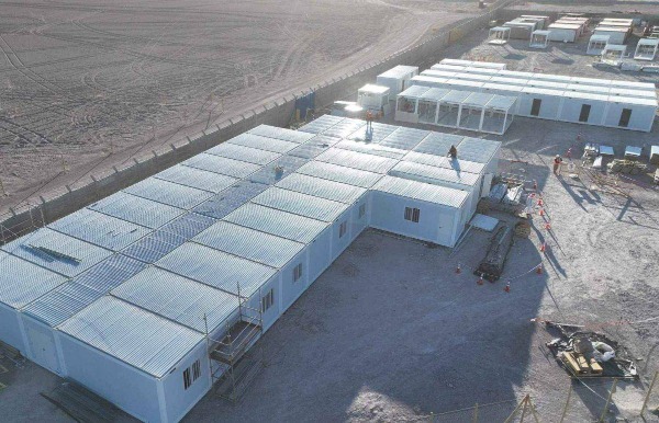 Container camp for Chile G15 power transmission project under special geographic conditions &mdash; Wanbang